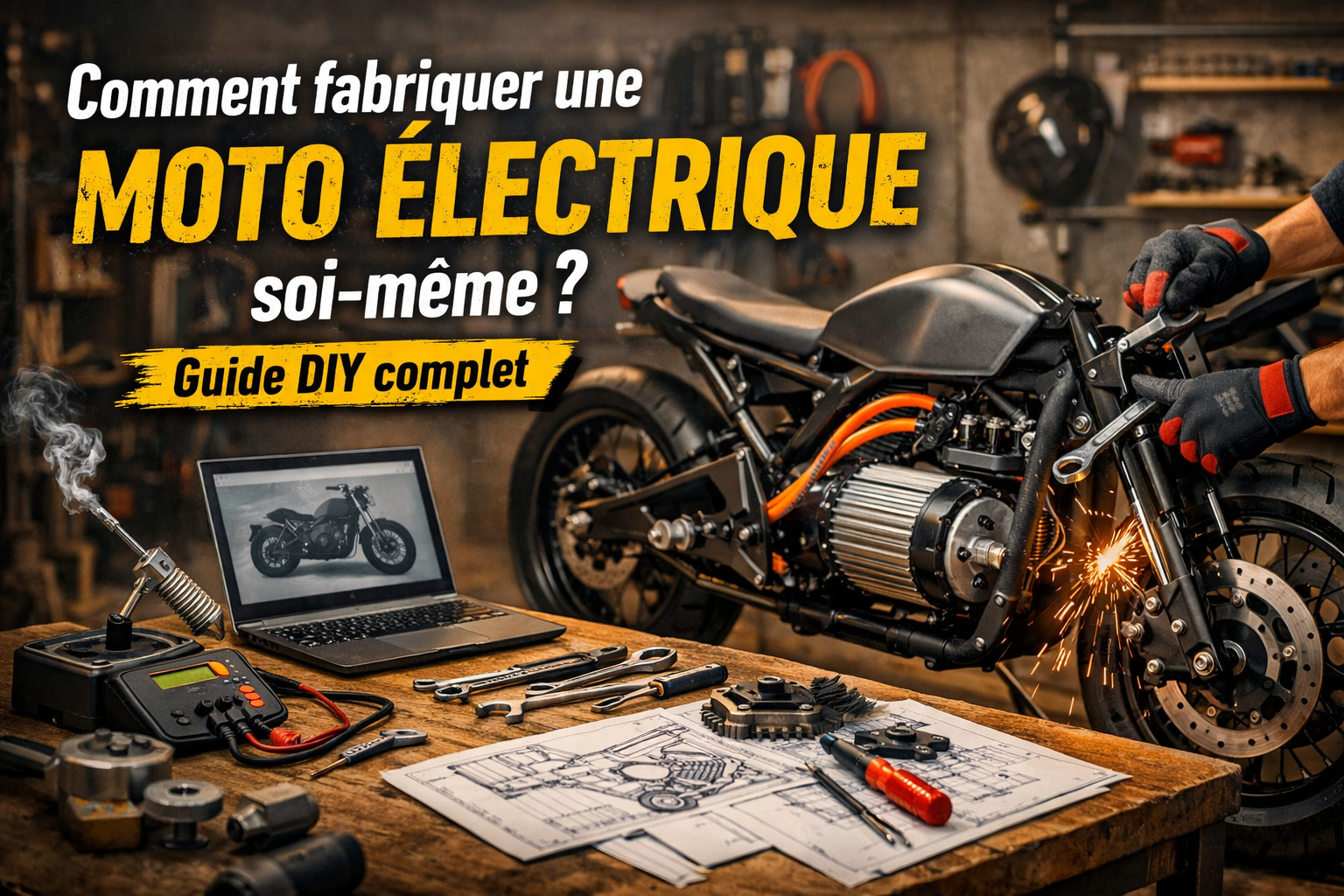 Comment fabriquer une moto électrique soi-même ? Guide DIY complet