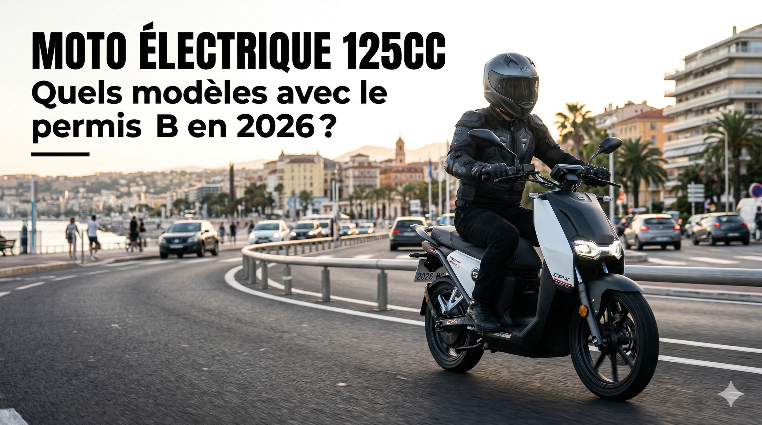 Moto electrique 125cc quels modèles avec le permis B en 2026