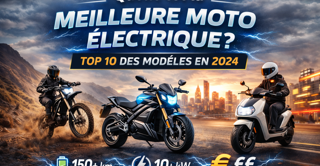 Quelle est la meilleure moto electrique ? Top 10 des modèles en 2024