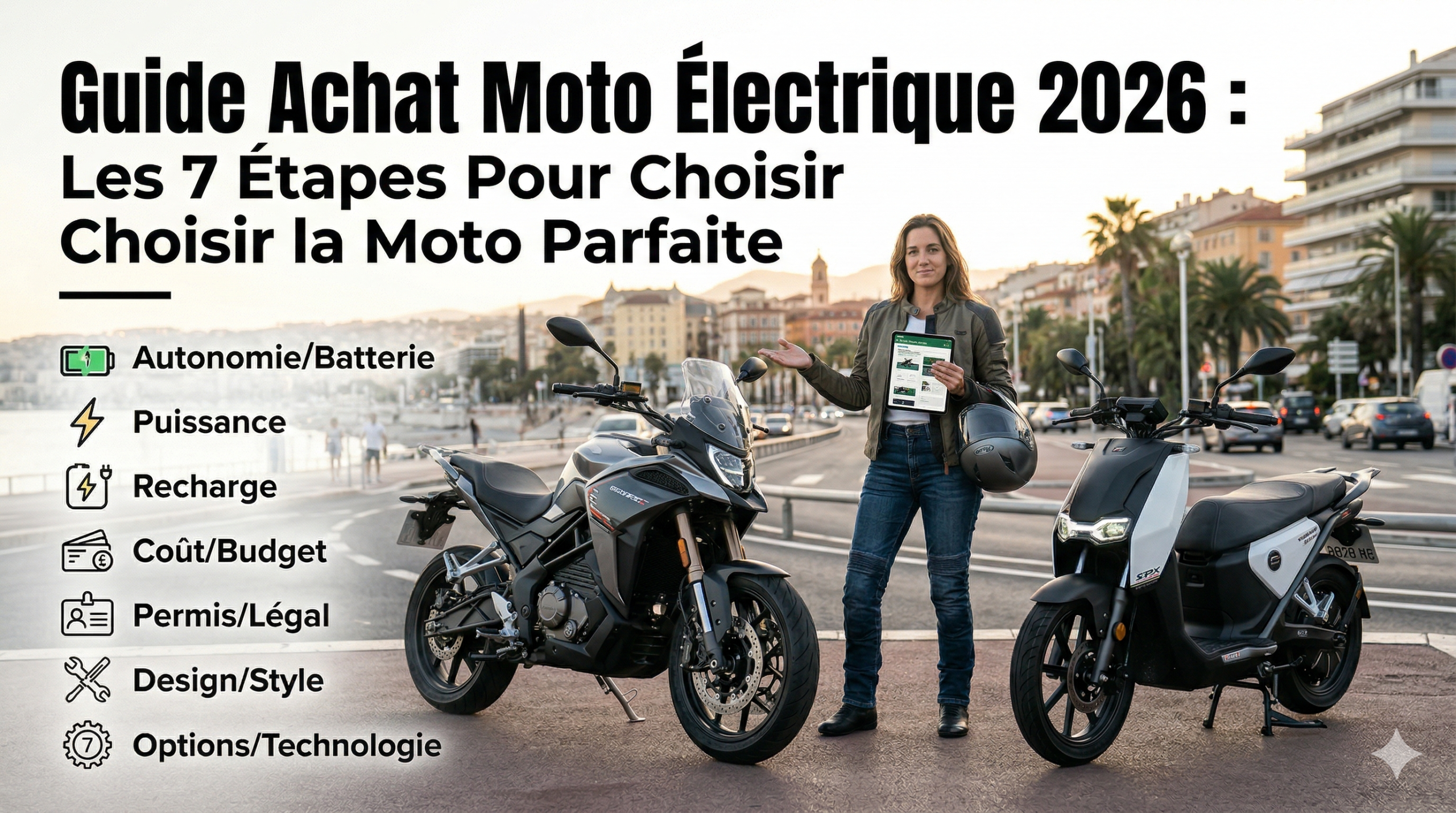 Guide Achat moto electrique 2026 Les 7 Étapes Pour Choisir la Moto Parfaite