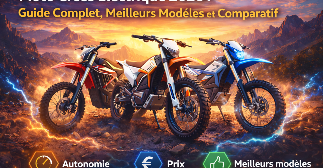 Moto Cross Electrique 2026 : Guide Complet, Meilleurs Modeles et Comparatif