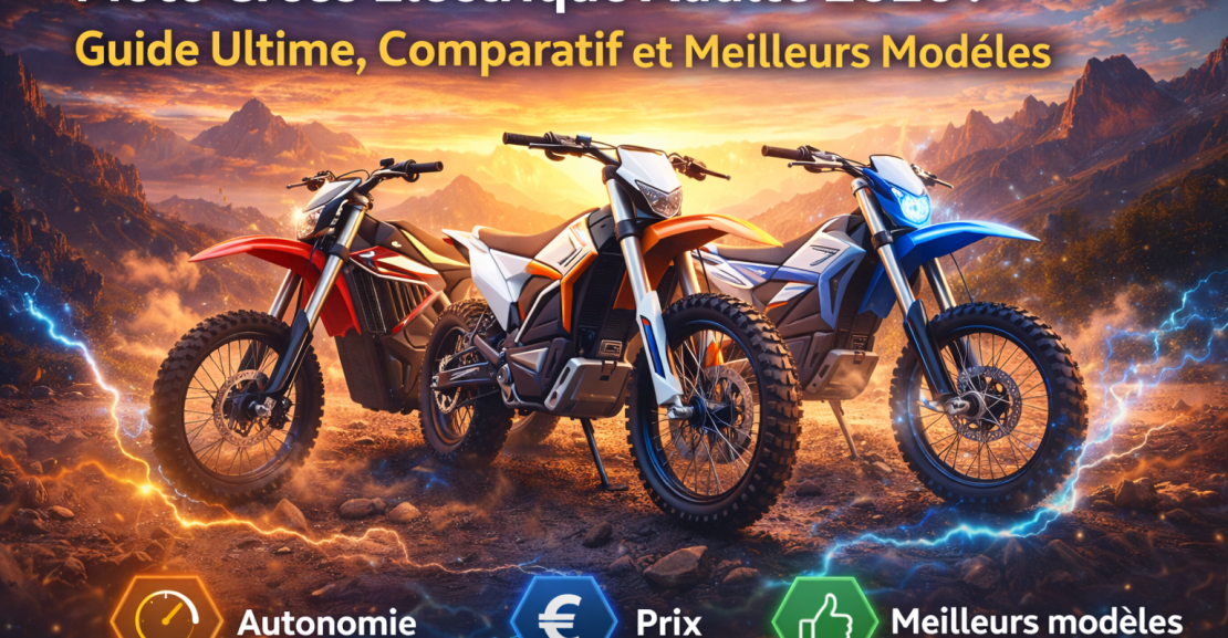 Moto Cross Electrique Adulte 2026 : Guide Ultime, Comparatif et Meilleurs Modeles