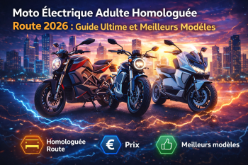 Moto Electrique Adulte Homologuee Route 2026 : Guide Ultime et Meilleurs Modeles