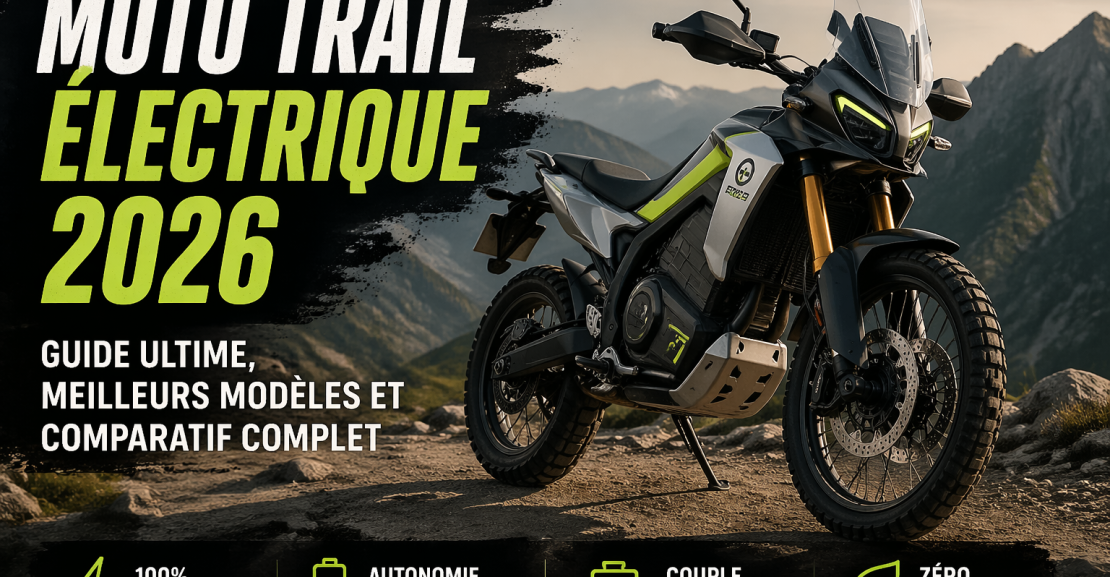 Moto Trail Électrique 2026 : Guide Ultime, Meilleurs Modèles et Comparatif Complet