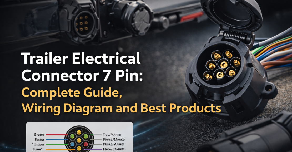 Trailer Electrical Connector 7 Pin: Complete Guide, Wiring Diagram and Best Products